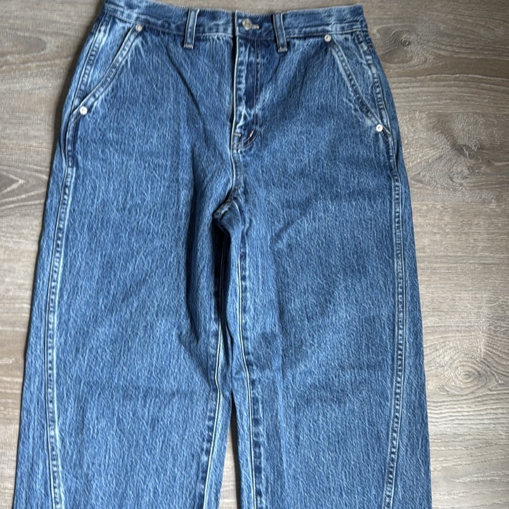 NEW Madewell Baggy Straight Jean 27 - Picture 6 of 15